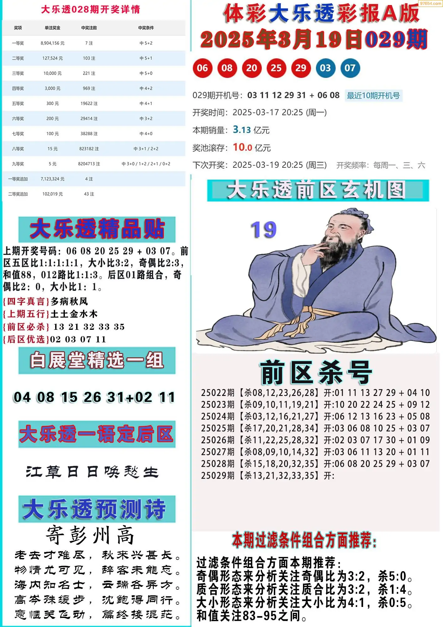 大乐透彩报A