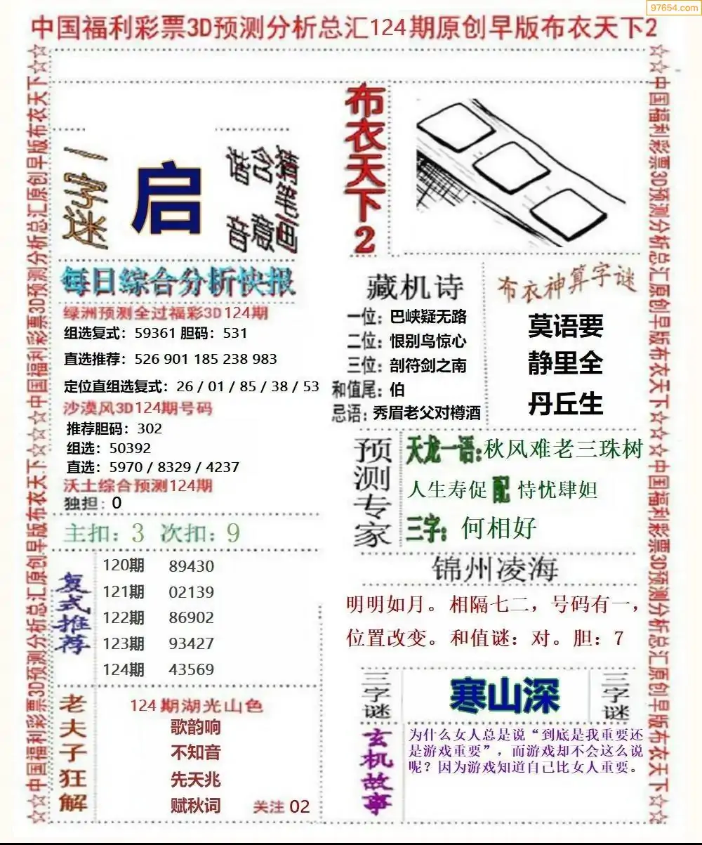 早版布衣2