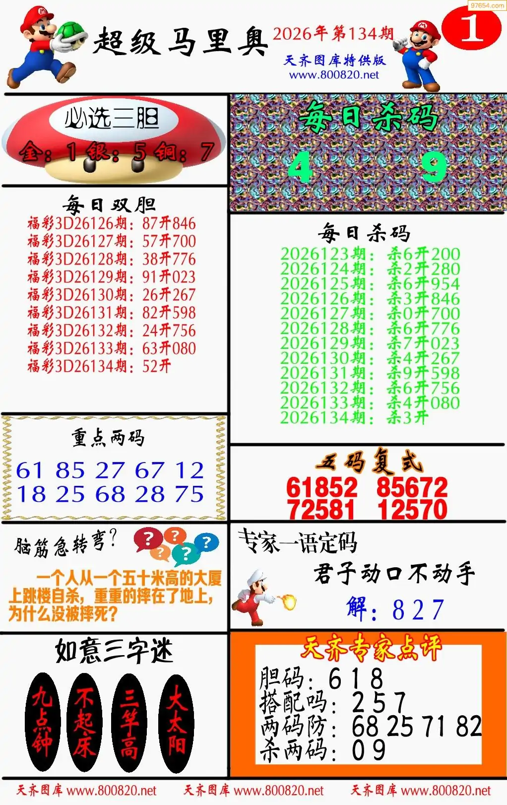 马里奥1版